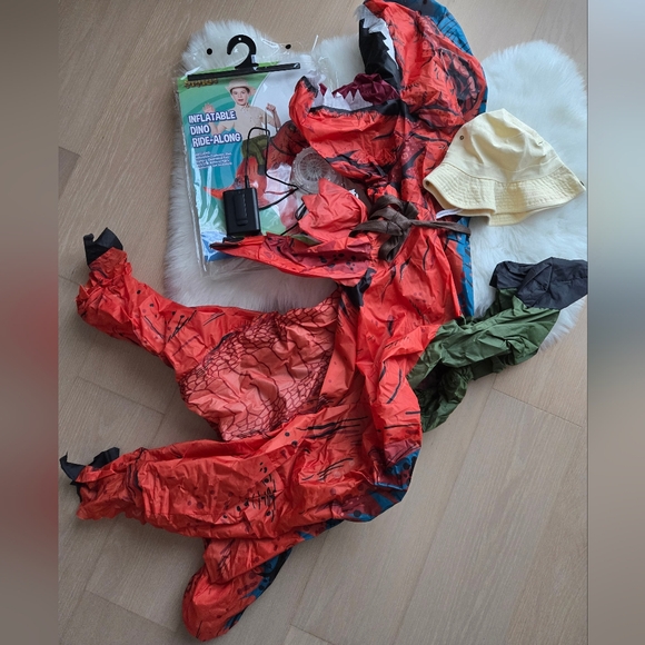 Spirit Inflatable Dino Ride-Along Costume - Picture 2 of 5